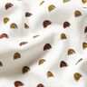 mussola Piccoli arcobaleni, lisci – avorio/giallo curry,  thumbnail number 3