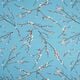 tessuto arredo Ottomana primavera – blu,  thumbnail number 1