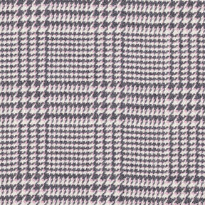 tessuto per cappotti, Principe di Galles – antracite/rosa, 