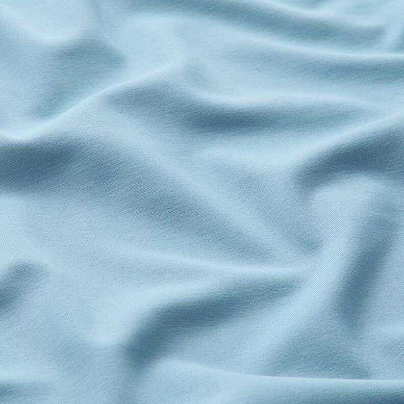 jersey interlock Tencel in tinta unita – azzurro,  image number 2