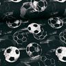 jersey di cotone Reti di calcio | Glitzerpüppi – nero/grigio,  thumbnail number 2
