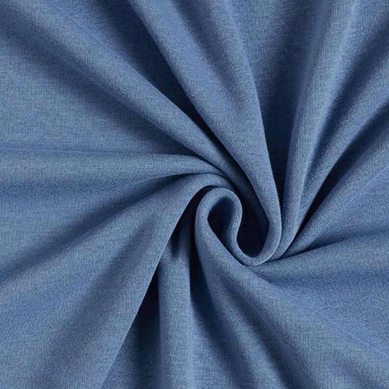 pile da montagna soffice felpa tinta unita – colore blu jeans,  image number 1