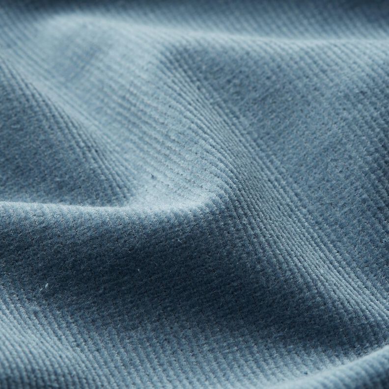 velluto a costine stretch – blu colomba,  image number 2