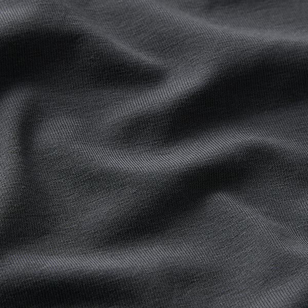 GOTS jersey di cotone | Tula – grigio scuro,  image number 2