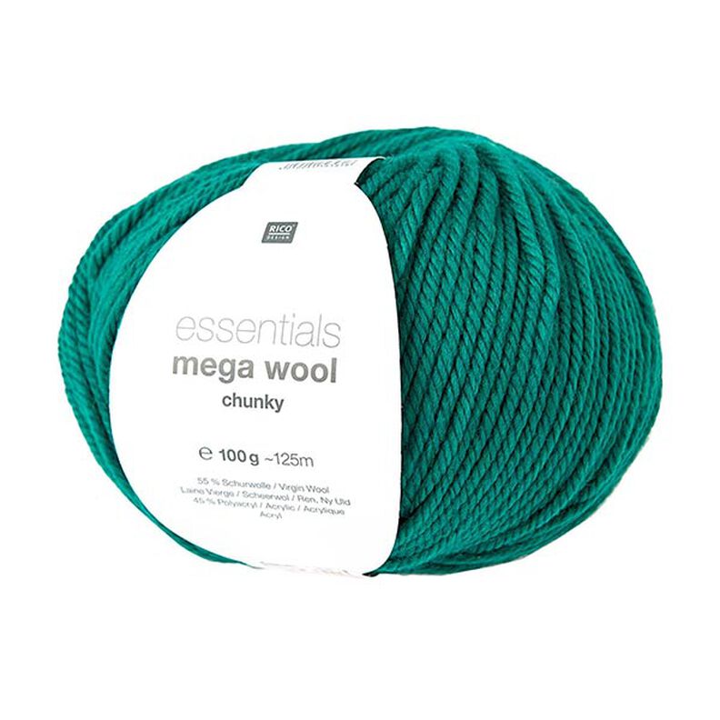 Essentials Mega Wool chunky | Rico Design – verde erba,  image number 1