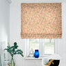tessuto arredo mezzo panama Amabili fiori – albicocca/rosso merlot,  thumbnail number 6