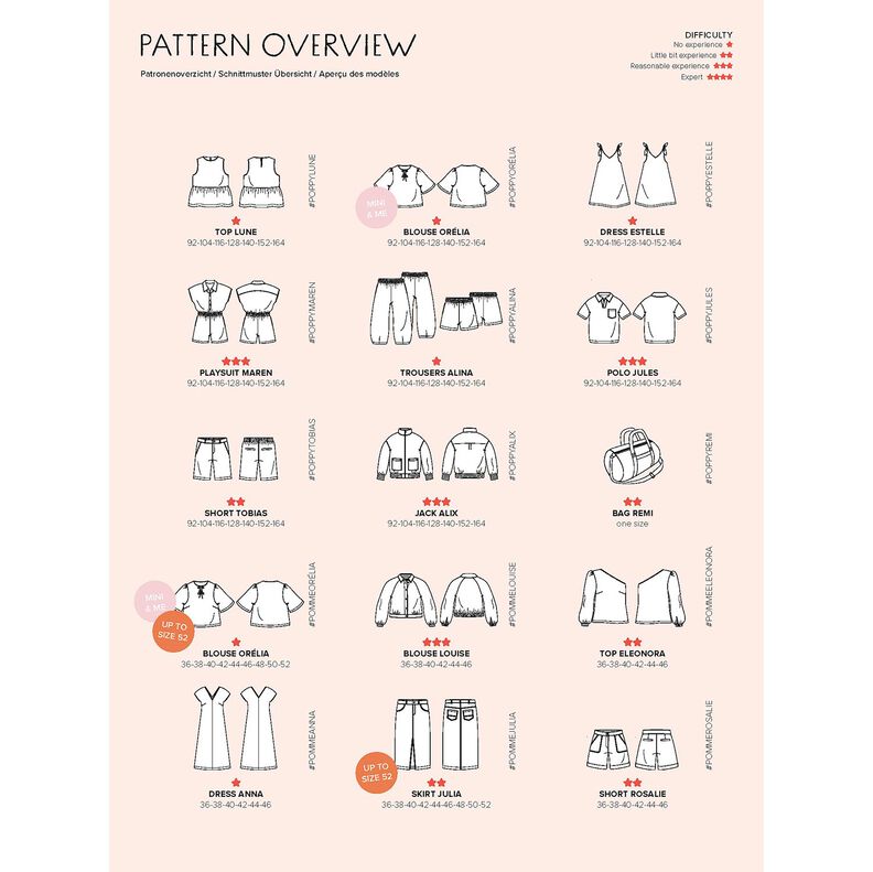 Poppy Rivista 26 | Poppy Fabrics – crema,  image number 2