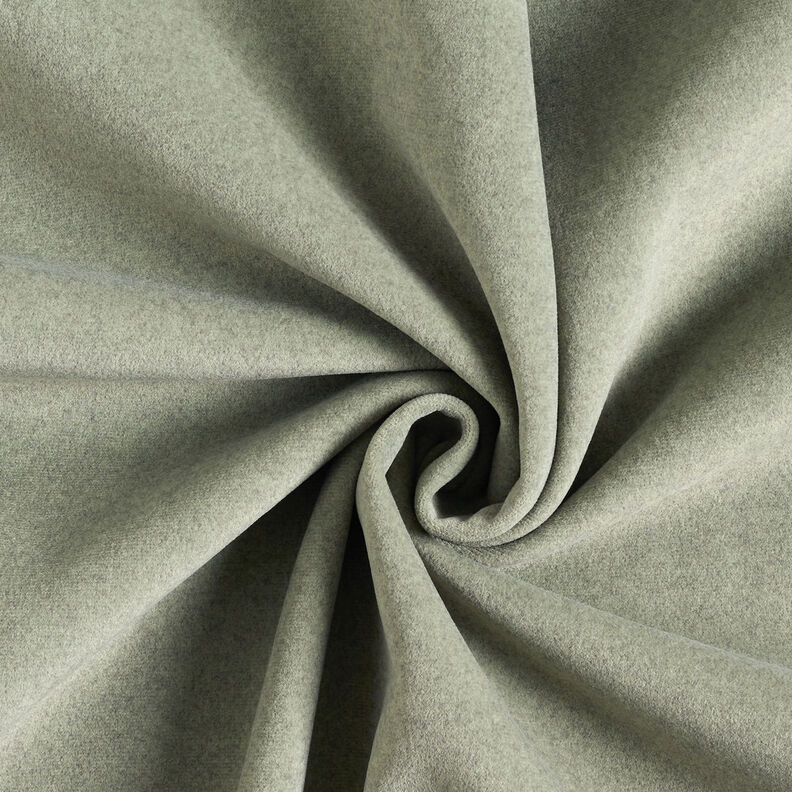 Tessuto per tende termiche Fine composizione melange – verde,  image number 1