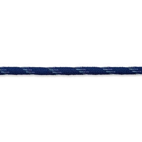 cordoncino lurex [Ø 7 mm] – blu marino, 