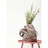 tessuto arredo mezzo panama grandi fiori – naturale/pink,  thumbnail number 7