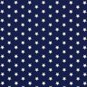 popeline di cotone stelle medio-grandi – blu marino/bianco,  thumbnail number 1