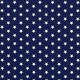 popeline di cotone stelle medio-grandi – blu marino/bianco,  thumbnail number 1