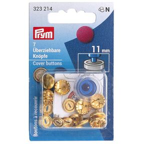 bottoni foderabili con utensile [7 Stk.] | PRYM, 