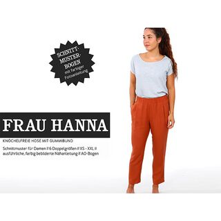 FRAU HANNA - pantalone casual con elastico in vita, Studio Schnittreif  | XS -  XXL, 