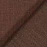 Tessuto di lino misto Ramie medio – marrone scuro,  thumbnail number 4