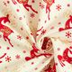 popeline di cotone, renne che saltano – crema,  thumbnail number 3