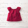 GOTS mussolina / tessuto doppio increspato | Tula – rosso carminio,  thumbnail number 6