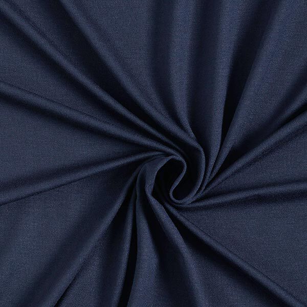 jersey di viscosa leggero – blu notte,  image number 1