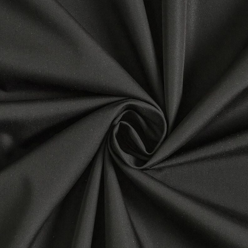 Popeline di COTONE GOTS | Tula &ndash; nero,  image number 1