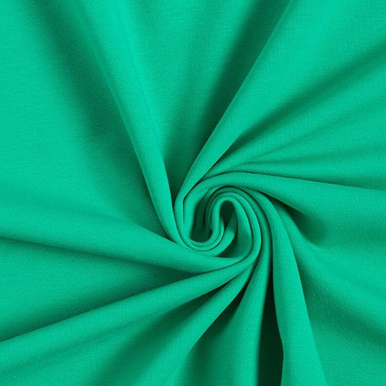 felpa di cotone leggera tinta unita – verde,  image number 1