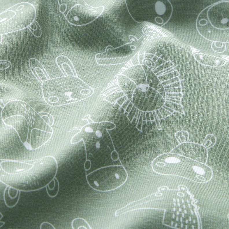 jersey di cotone Musi di animali – canna palustre,  image number 2