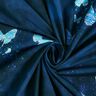 jersey di cotone Farfalle con sfumature di colori | Glitzerpüppi – blu notte,  thumbnail number 3