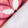 tessuto arredo tessuti canvas Aspetto ricamato grande – pink/avorio,  thumbnail number 4