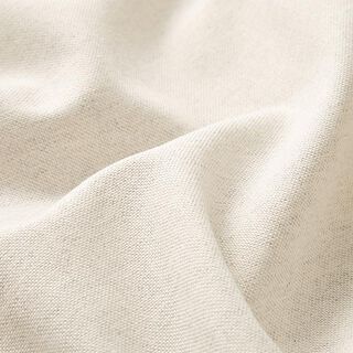tessuto arredo, mezzo panama chambray, riciclato – grigio nebbia/naturale, 