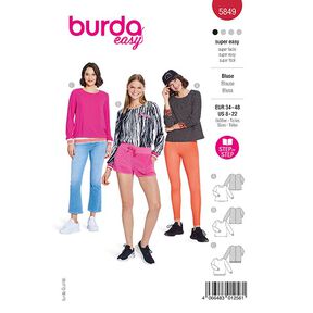 camicetta | Burda 5849 | 34-48, 