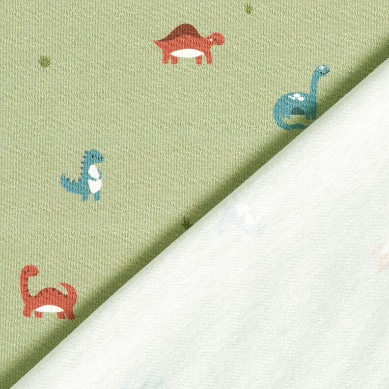 jersey di cotone Dinosauri gioiosi – greige,  image number 4