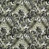 misto lino viscosa Stampa digitale Monstera – grigio nebbia/cachi chiaro,  thumbnail number 1