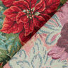 tessuto arredo gobelin Stelle di Natale bicolori – beige chiaro/rosso,  thumbnail number 4