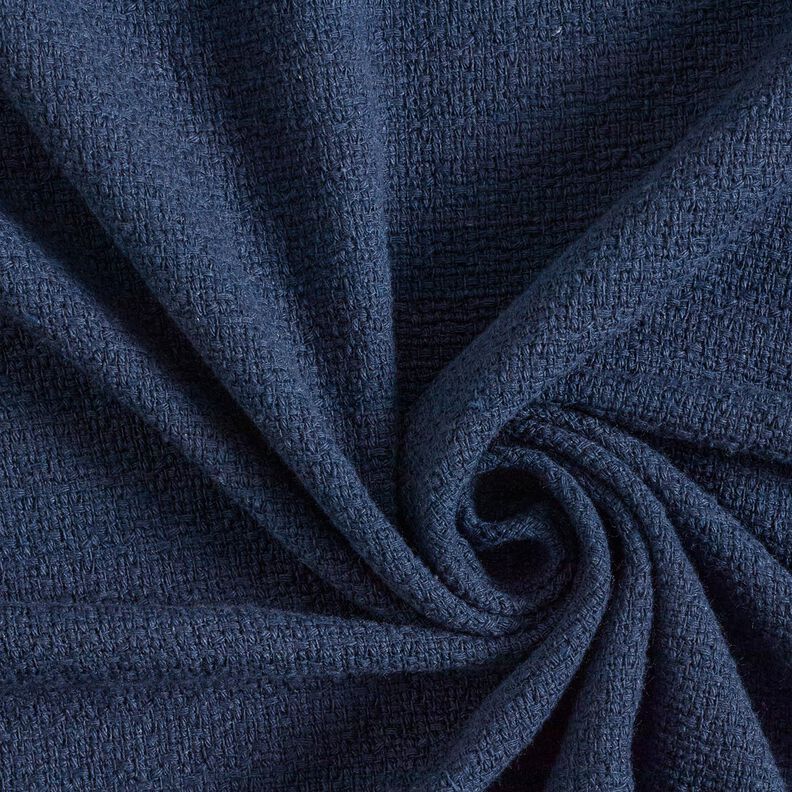 Tessuto per costumi a trama grossolana – blu marino,  image number 1