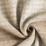 tessuto a maglia per cappotti Quadri sfumati – beige/grigio chiaro,  thumbnail number 3