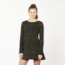 jersey romanit Linee d'acqua ruvide – marrone scuro/nero,  thumbnail number 6