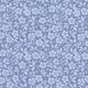 popeline di cotone fiori bicolore – colore blu jeans/azzurro,  thumbnail number 1