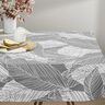 tessuto arredo tessuti canvas grandi foglie – grigio,  thumbnail number 6