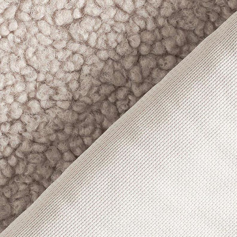 tessuto da tappezzeria pelliccia sintetica Teddy – beige scuro,  image number 3