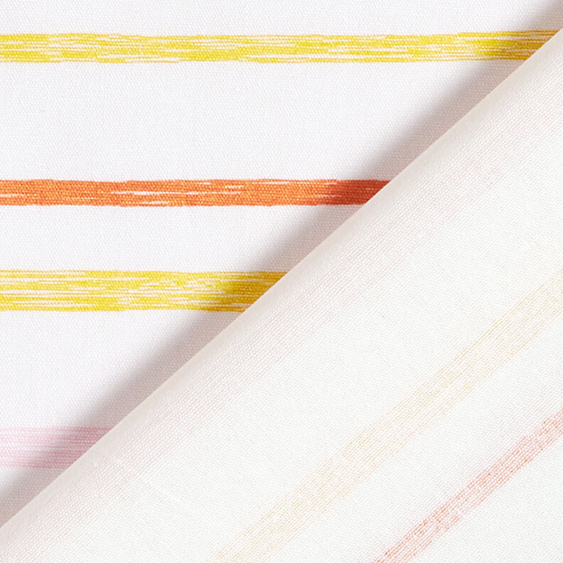 GOTS popeline di cotone righe effetto disegno | Tula – bianco,  image number 4