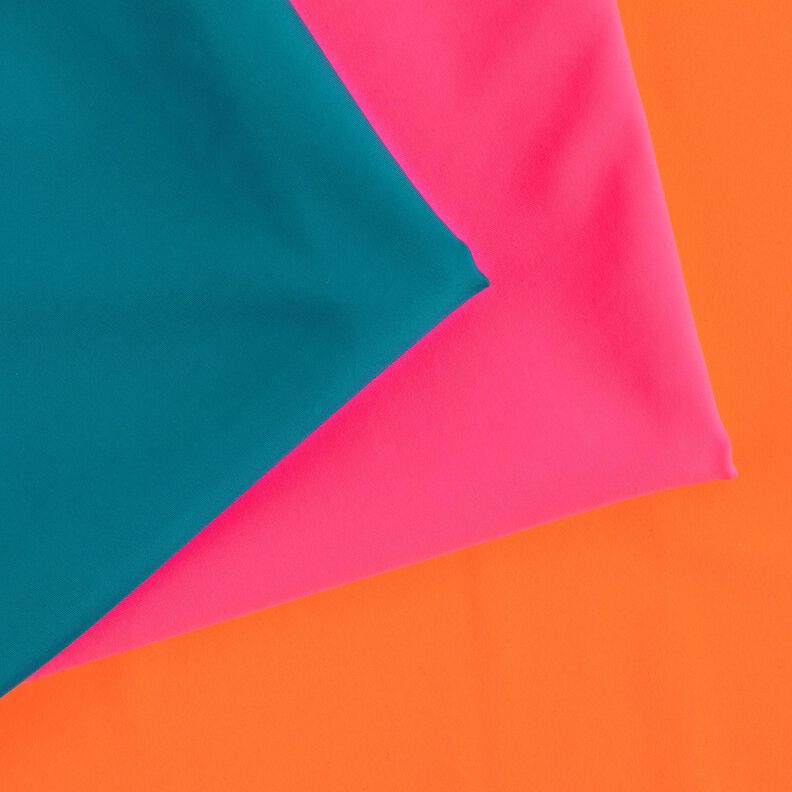 Tessuto per costumi da bagno SPF 50 – arancio neon,  image number 5