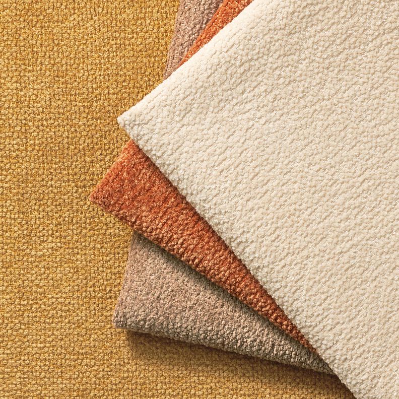 tessuto da tappezzeria Pelo morbido &ndash; senape,  image number 4