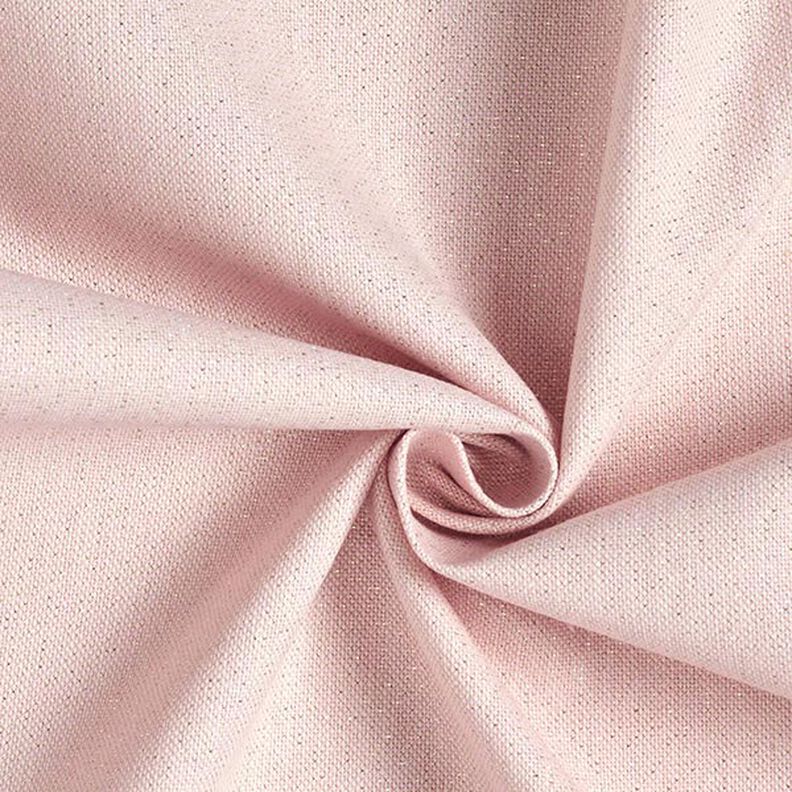tessuto arredo mezzo panama lurex – rosa,  image number 1