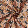tessuto in cotone cretonne cerchi stile etnico – antracite,  thumbnail number 4