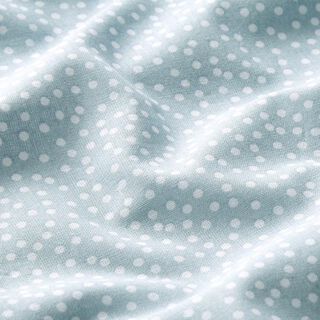 tessuto in cotone cretonne Punti irregolari – azzurro baby, 
