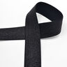 Fascia elastica metallizzata [40 mm] – nero,  thumbnail number 1