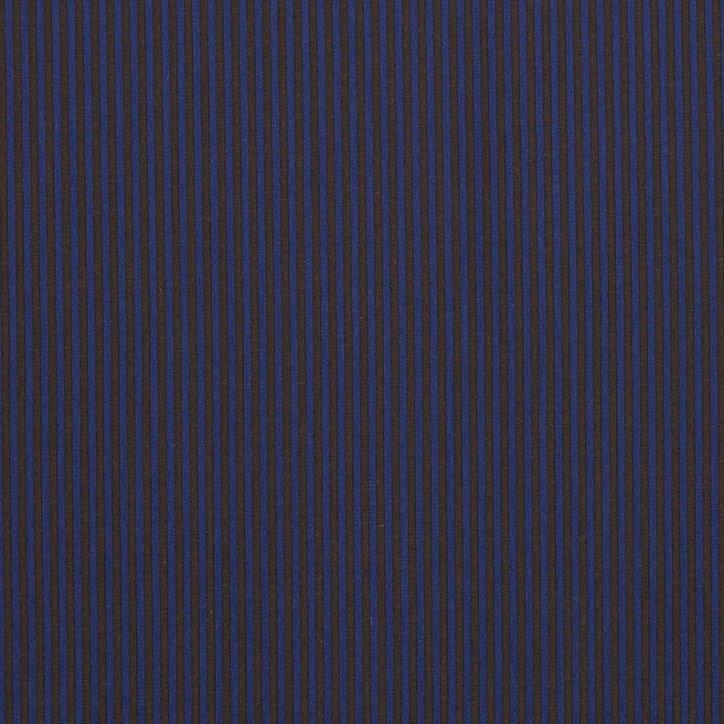 Tessuto per camicia a righe – blu marino/marrone, image number 1