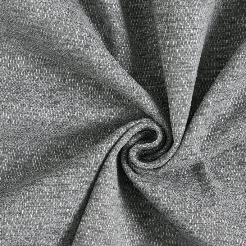 tessuto da tappezzeria ciniglia mélange – grigio ardesia/grigio argento, image number 1