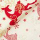 popeline di cotone, renne che saltano – crema,  thumbnail number 4