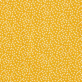 tessuto in cotone cretonne Punti irregolari – giallo curry, 