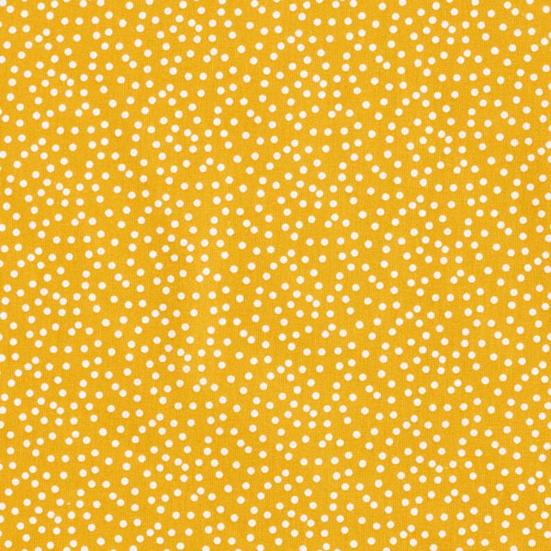 tessuto in cotone cretonne Punti irregolari – giallo curry,  image number 1